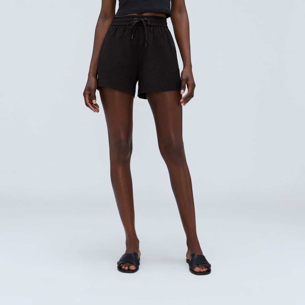 womens-seersucker-boxer-short-black