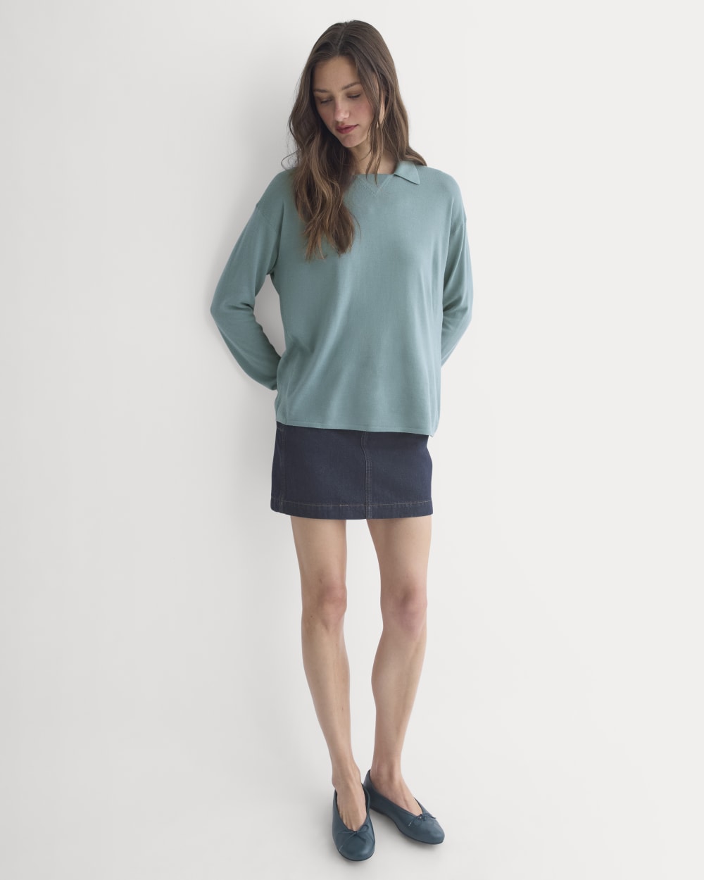 womens-oversized-polo-ultrafine-merino-gray-mist