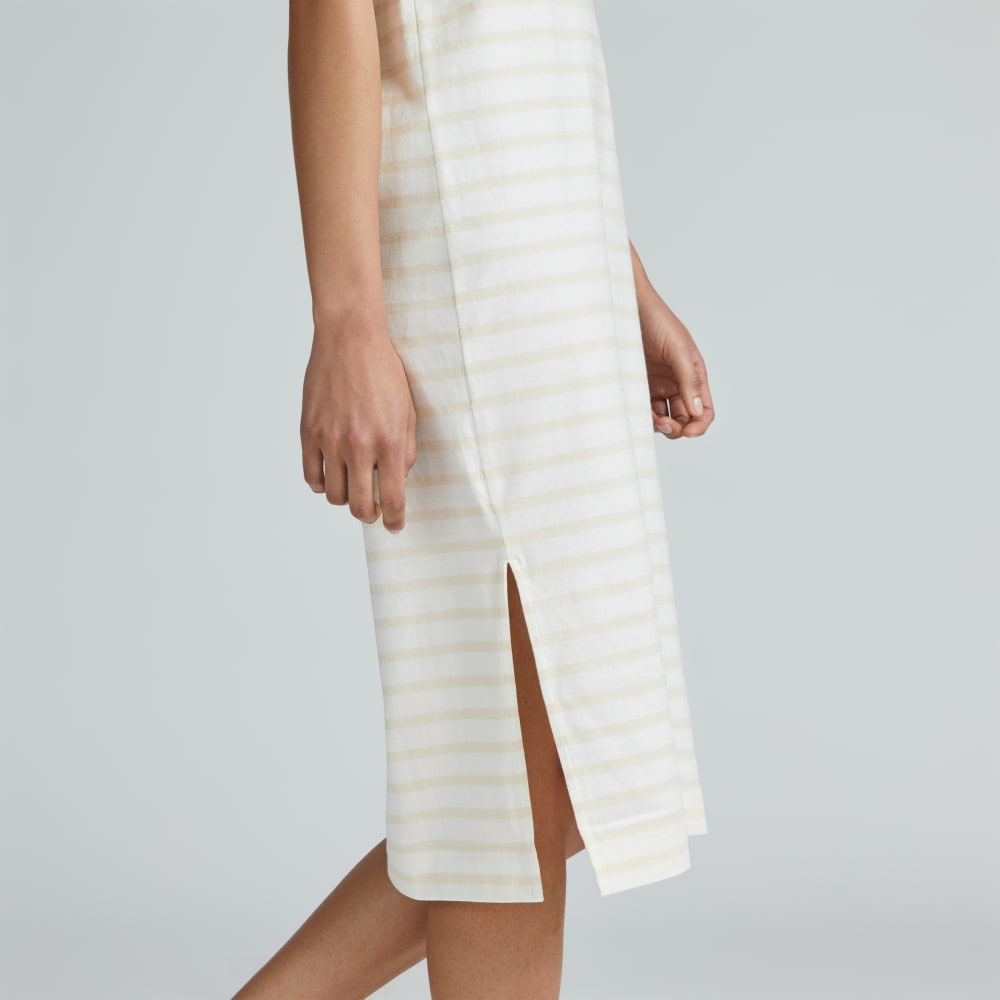 everlane organic cotton waisted dress The Organic Cotton Waisted Dress