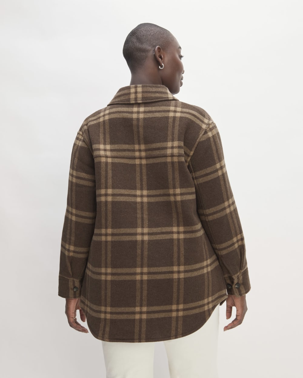 The Italian ReWool® Oversized Shirt Jacket | Brown / Camel – Everlane