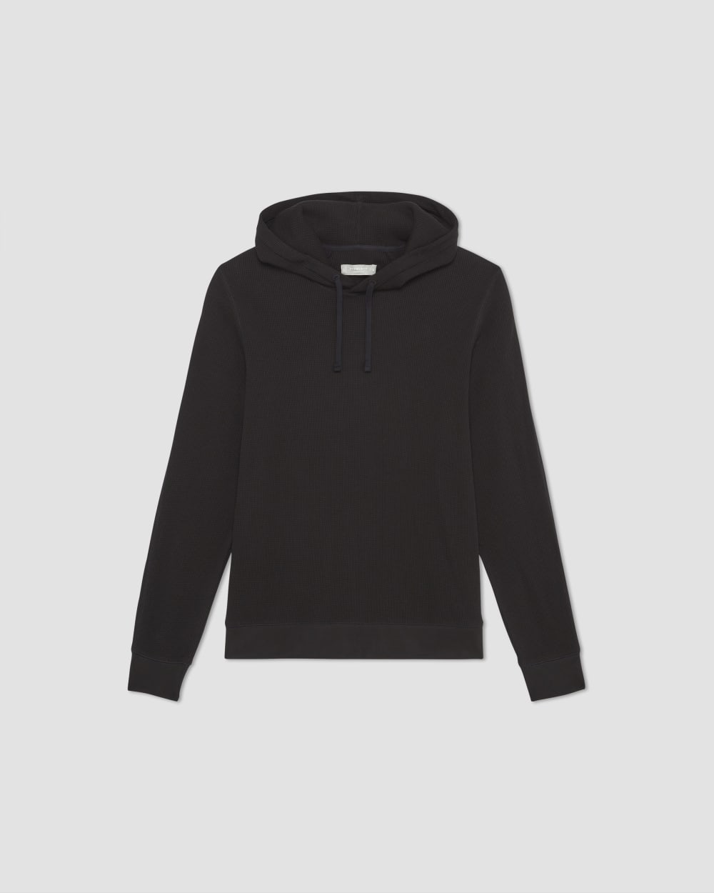 The Waffle-Knit Hoodie | Black – Everlane