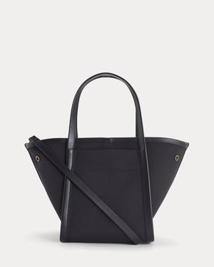 Canvas Mini Lug Tote | Black