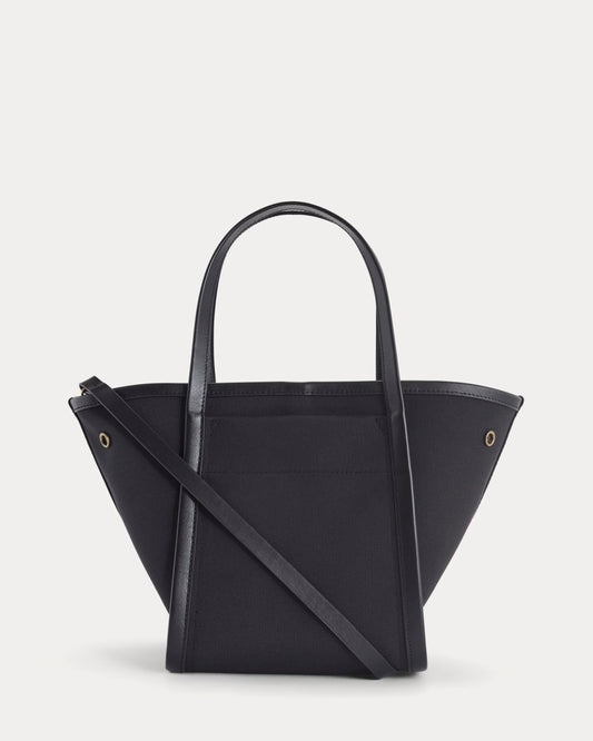 womens-lug-mini-canvas-tote-bag-black | primary