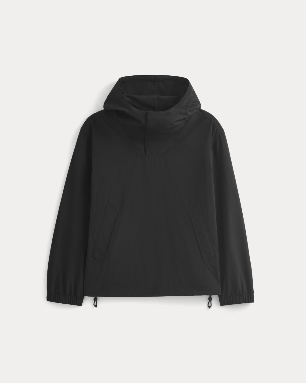 mens-recycled-nylon-windbreaker-black | alt
