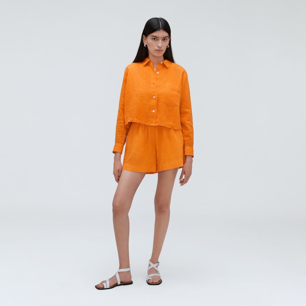 womens-linen-way-short-shirt-turmeric
