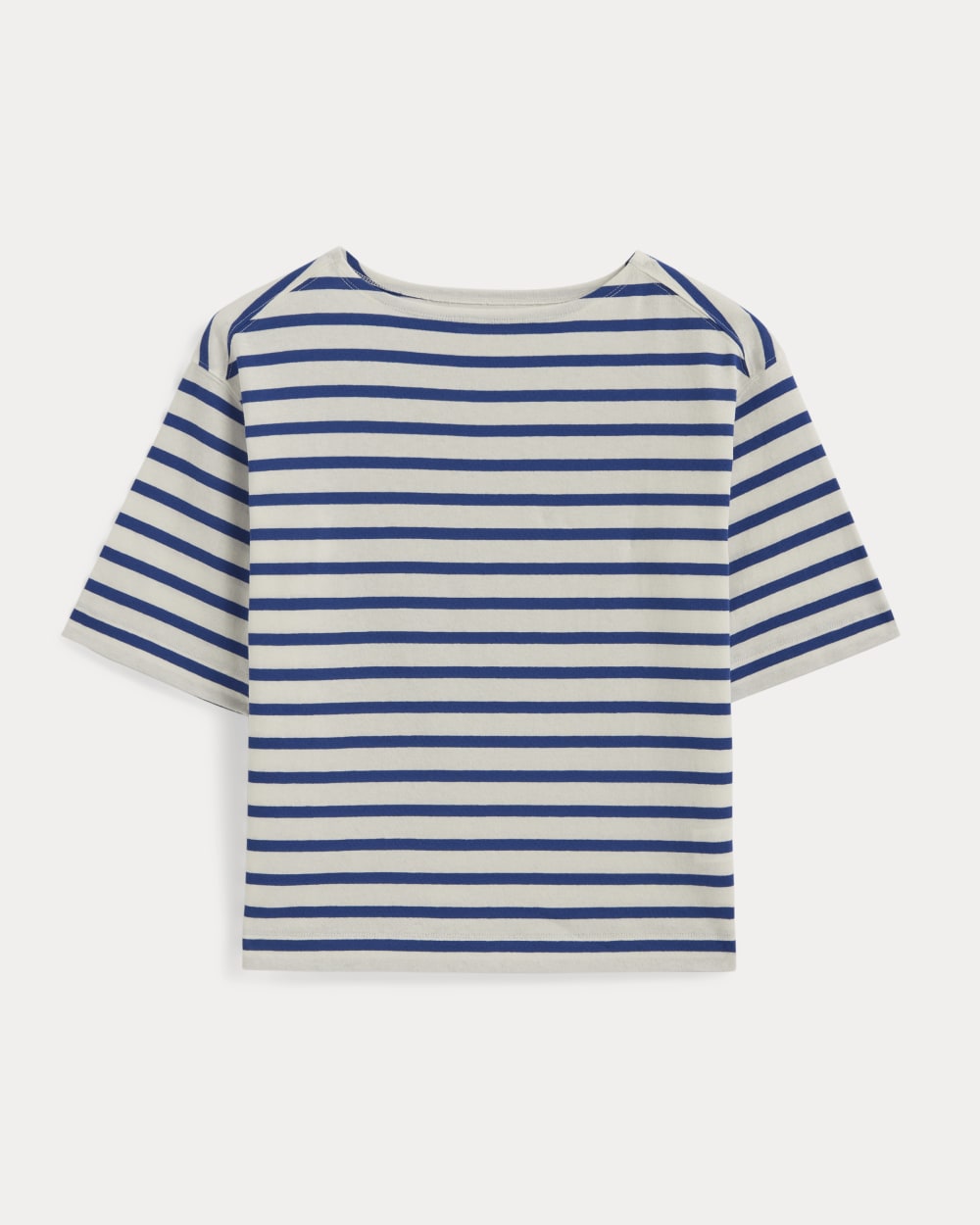 womens-mariner-oversized-tee-bone-mazarine-blue | alt