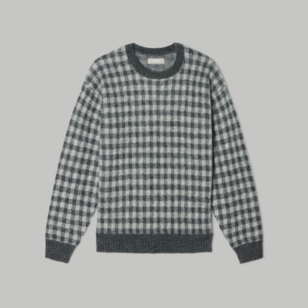 mens-alpaca-crew-light-hthr-grey-dark-charcoal-buffalo-check | alt