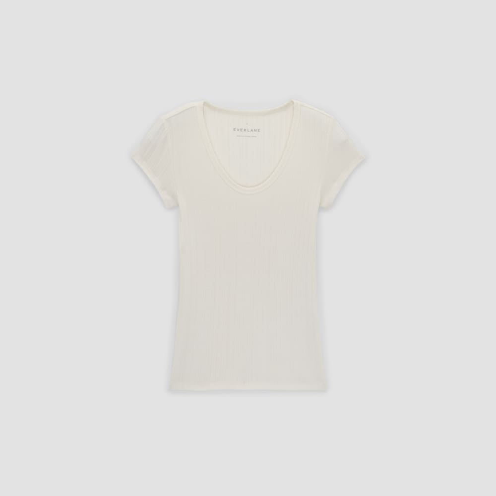 womens-rib-soft-knit-scoop-neck-tee-bone | alt