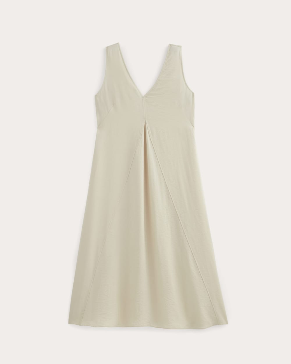 The V-Neck Dress in SoftLuxe | Sandshell Everlane The V-Neck Dress in SoftLuxe | Sandshell Everlane