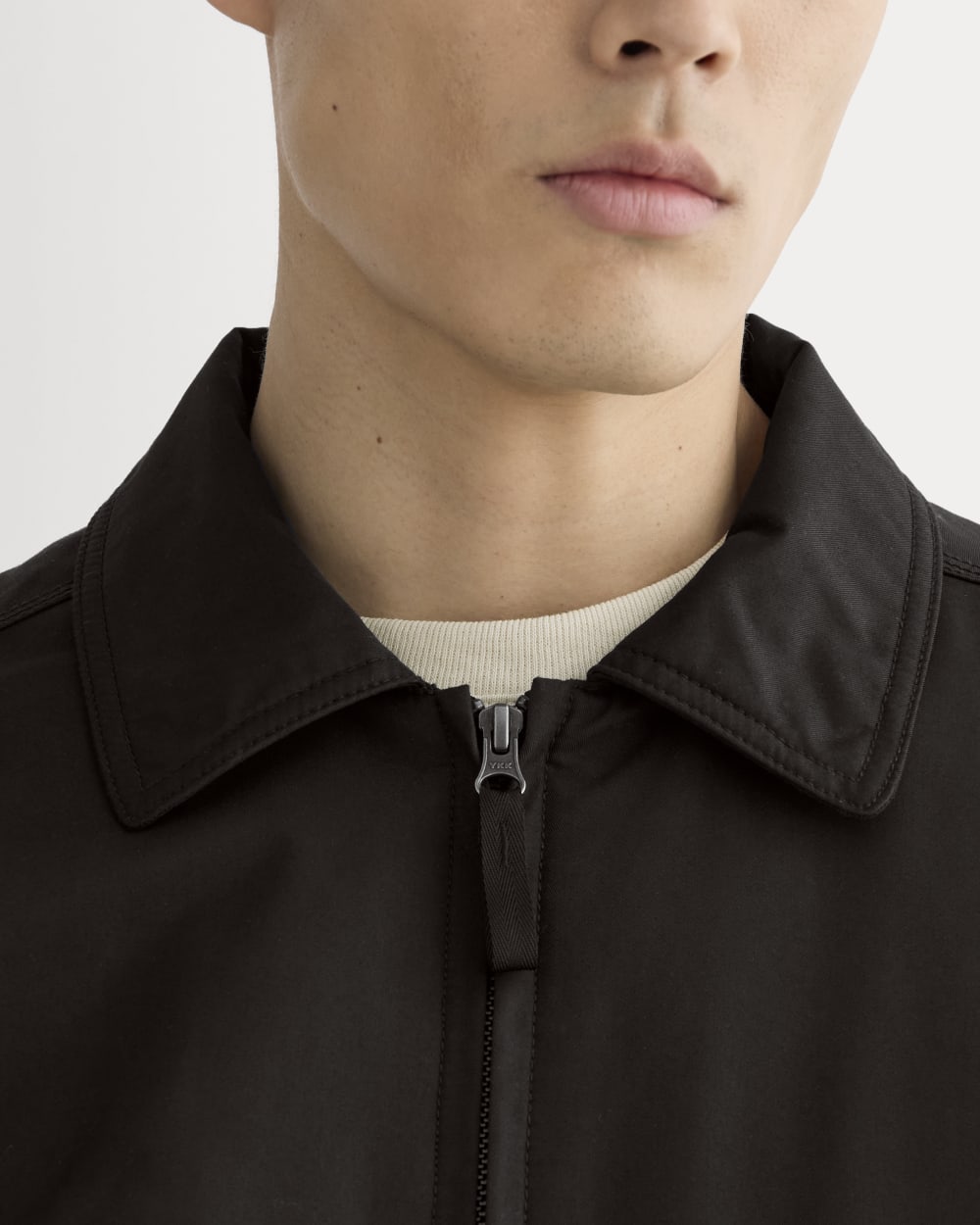 The Filled Harrington Jacket | Black – Everlane