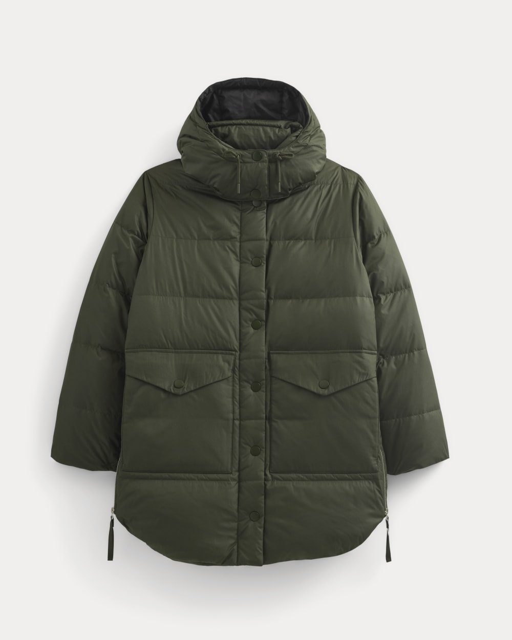 womens-the-everpuff-long-dark-green | alt