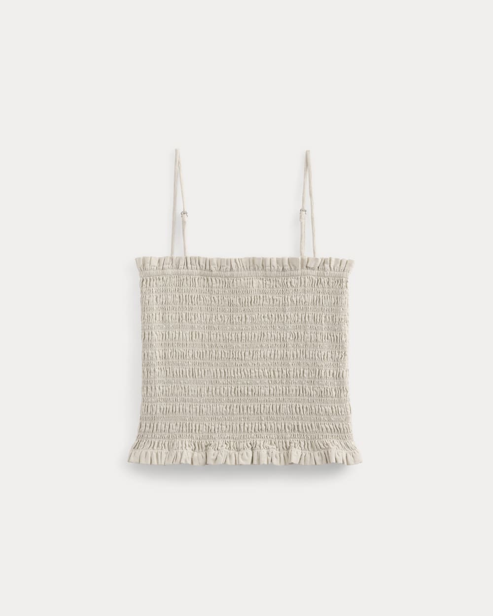 womens-gauze-smocked-cami-birch | alt