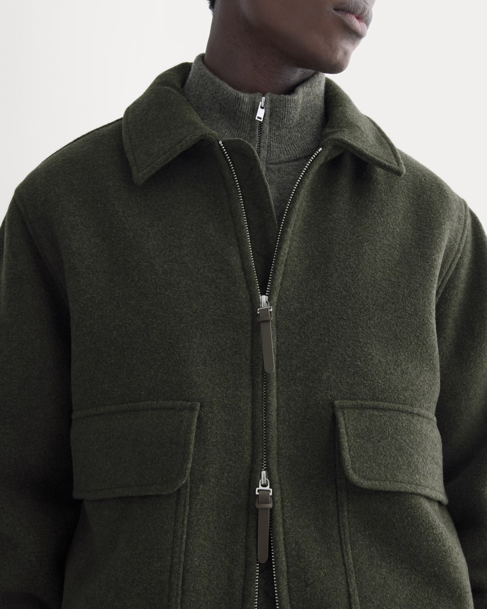 ReWool Flight Jacket | Heather Beech – Everlane