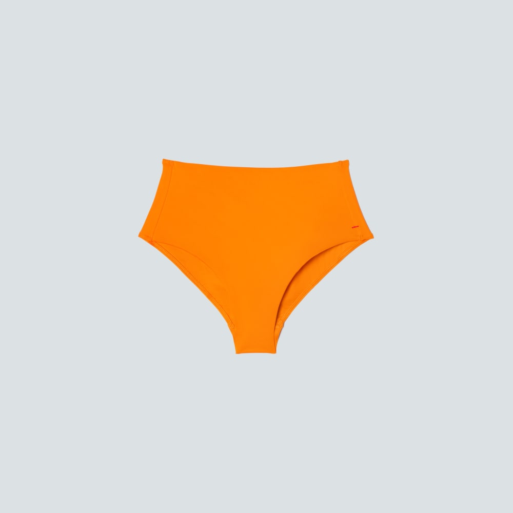 The High-Rise Hipster Bottom | Turmeric - XXS