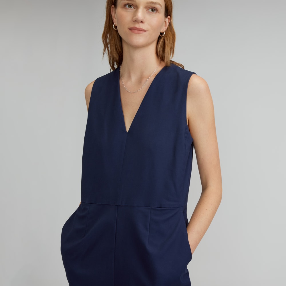 womens-structured-cotton-jumpsuit-navy