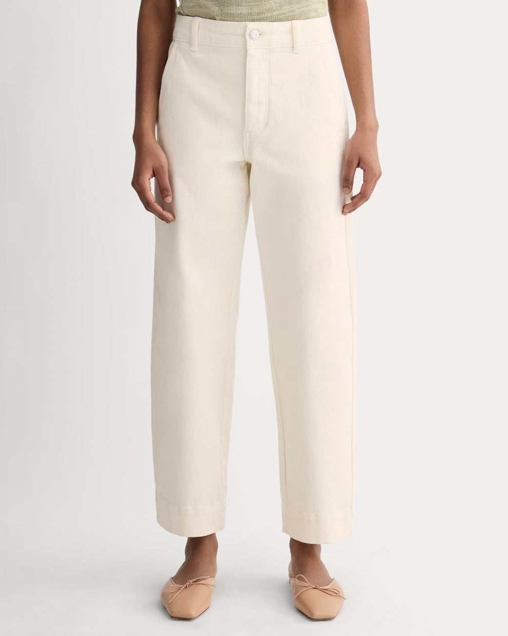 encased pant / bone main image 1