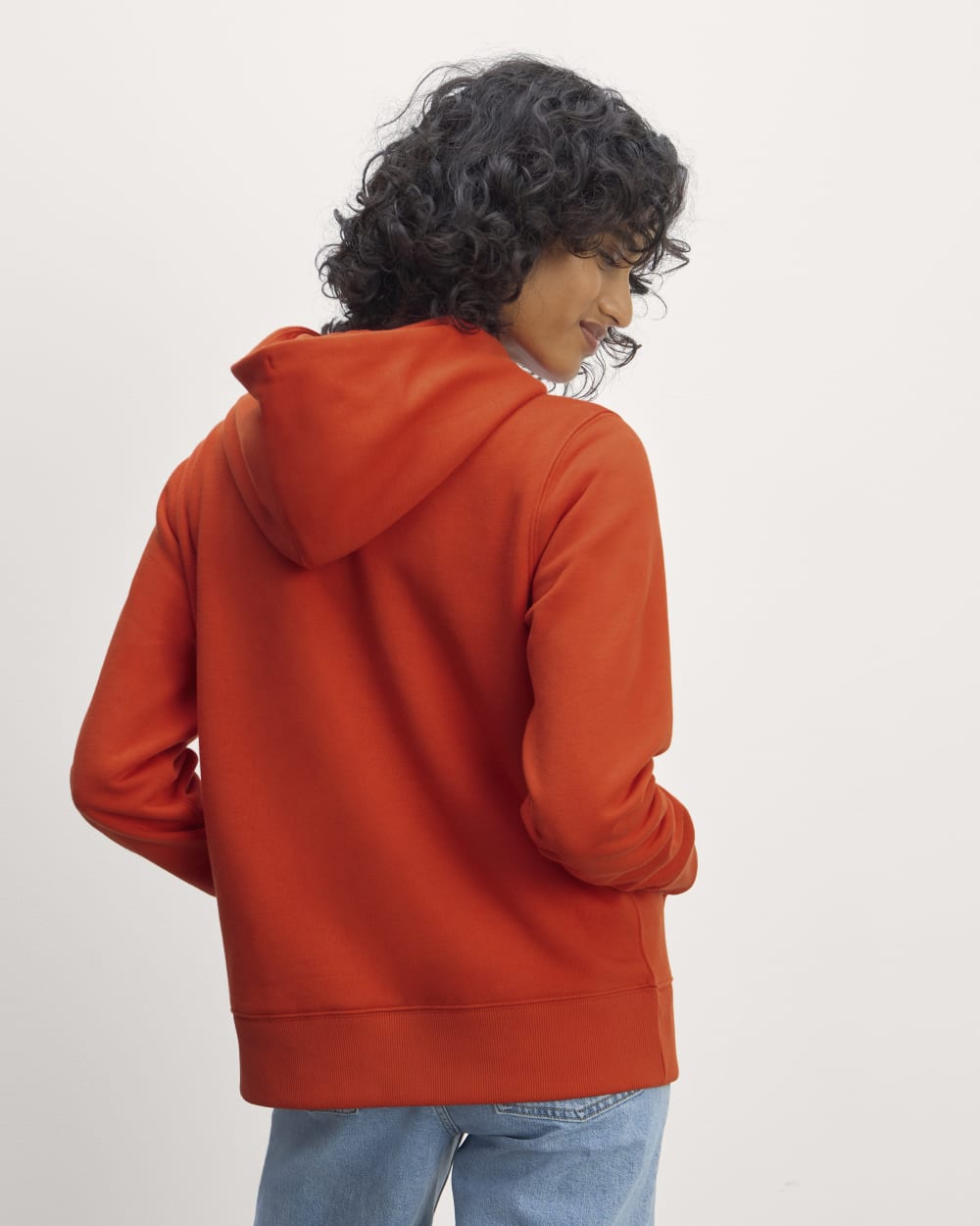 The Off-Duty Terry Hoodie | Poppy Red – Everlane