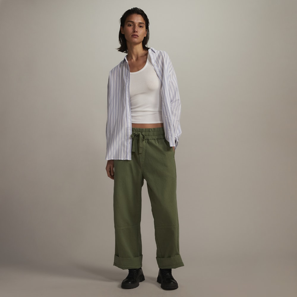 womens-canvas-cotton-pull-on-pant-forest-green