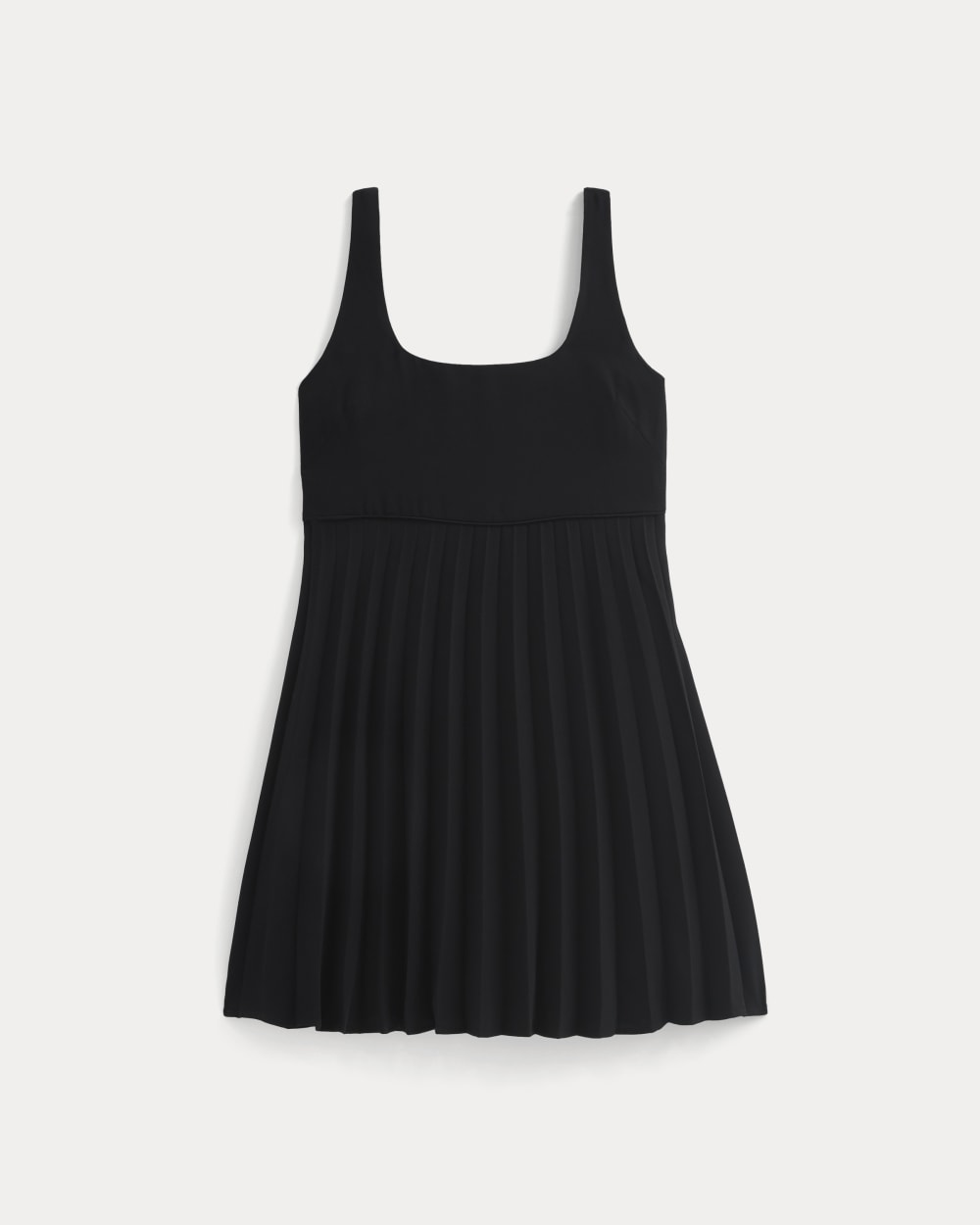 andmary Aiden pleats mini dress black Haddy Pleated Mini Dress in