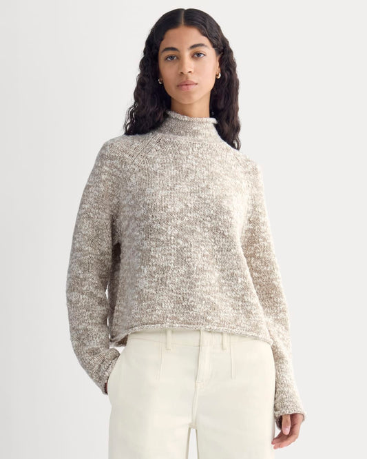 womens-rollneck-sweater-bone-trench-coat-twist | primary