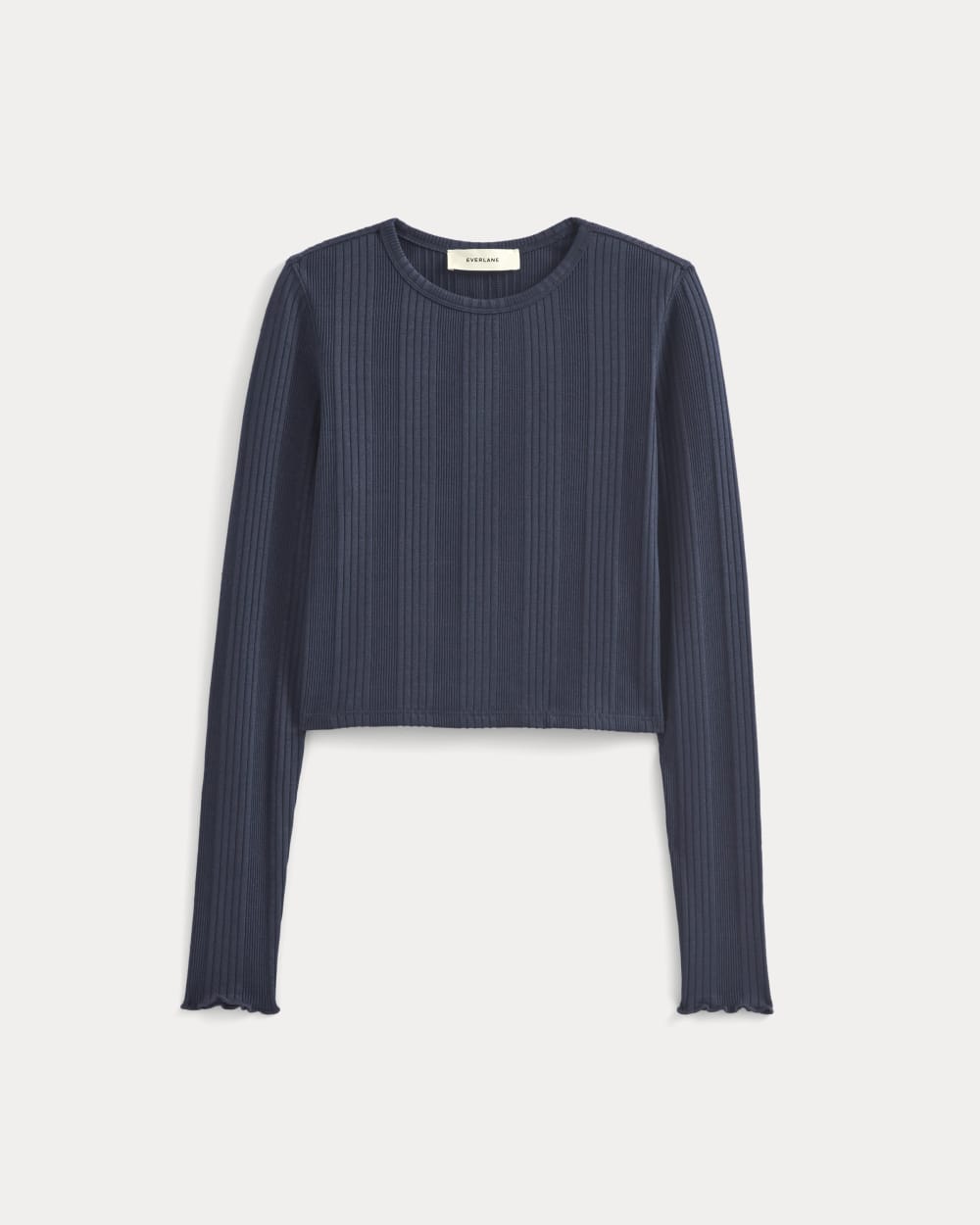 womens-lounge-rib-cropped-shirt-navy | alt