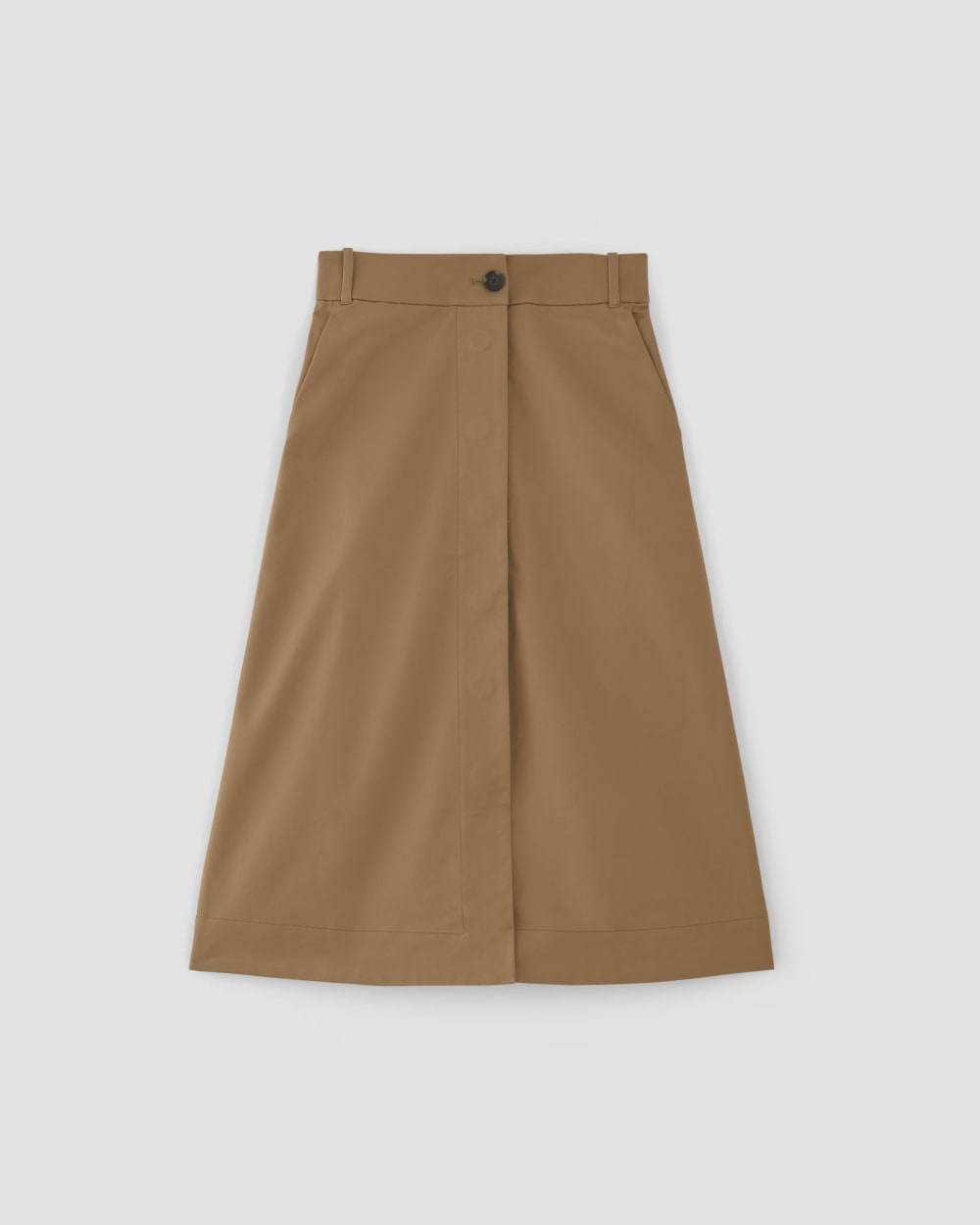 womens-structured-a-line-skirt-toasted-coconut | alt