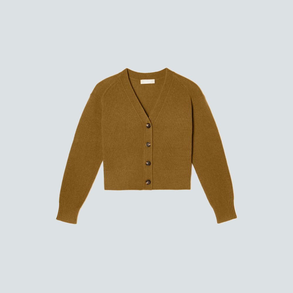 womens-recashmere-cropped-cardigan-tapenade | alt