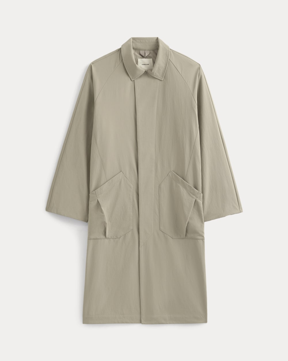 Re:Cycled Nylon Mac Coat | Trench Coat Khaki – Everlane
