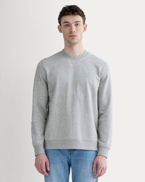 The Off-Duty Terry Crew | Heathered Grey – Everlane