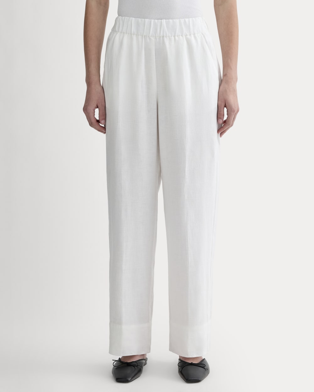 The Linen Easy Pant | White – Everlane
