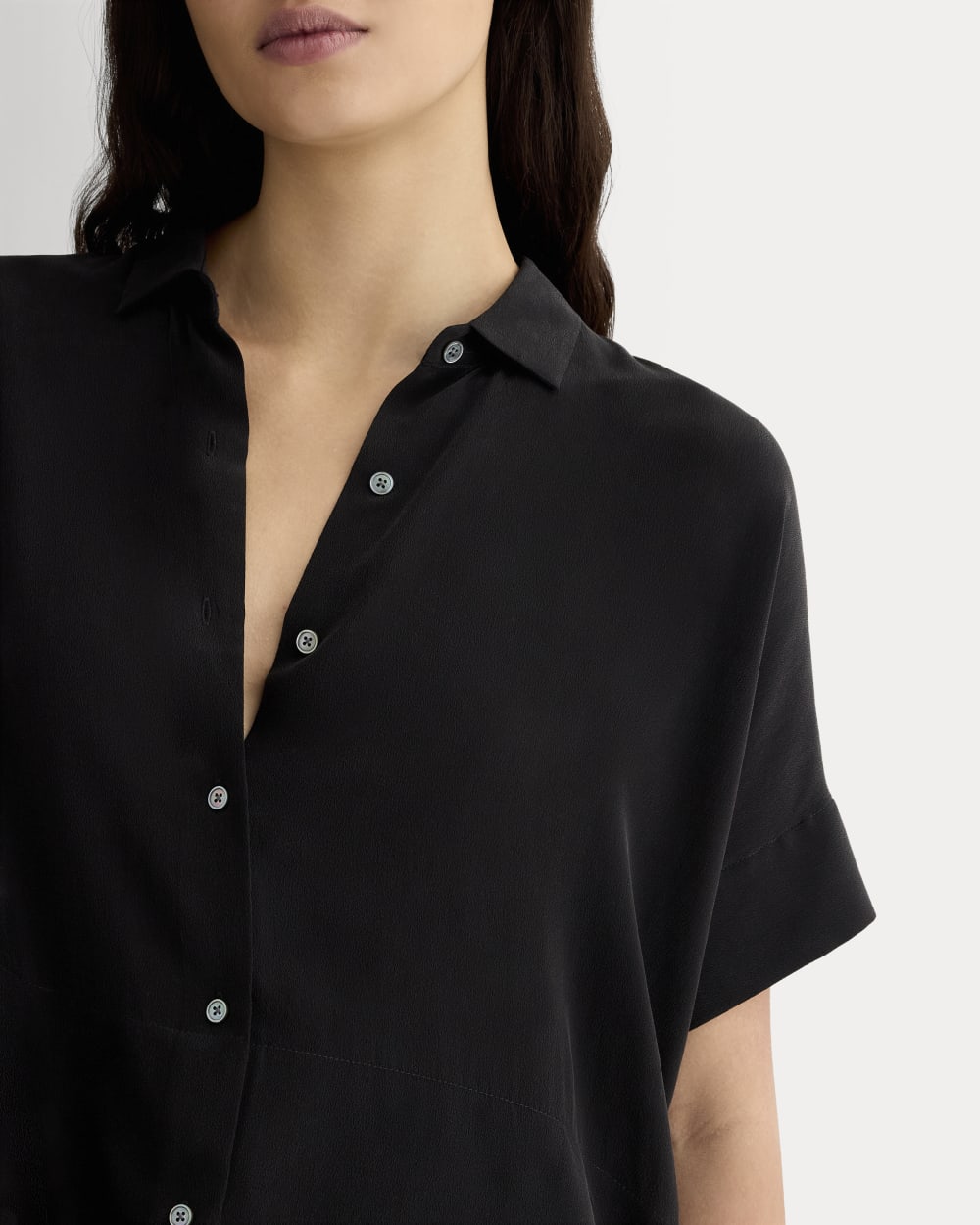 everlane silk square shirt dress The Square Shirt in SoftLuxe