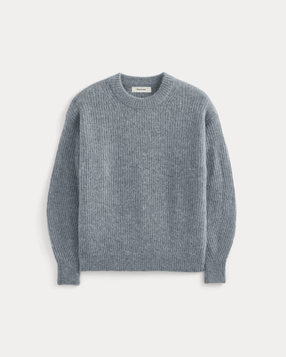 The Cocoon Crew in Alpaca | Heather Sage Blue – Everlane