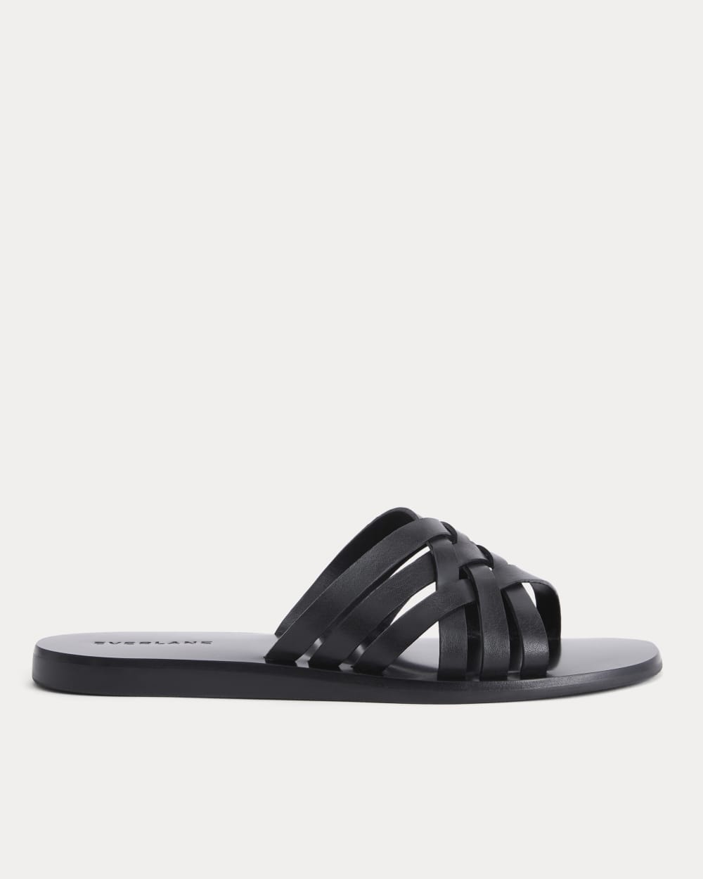 womens-leather-triple-crisscross-sandal-black-leather | primary