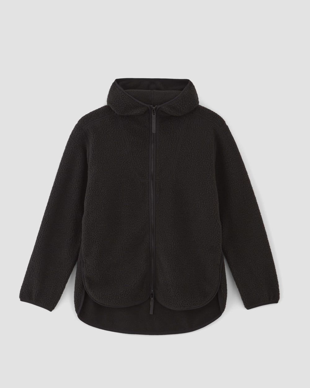 The ReNew Fleece Full-Zip Hoodie | Black – Everlane