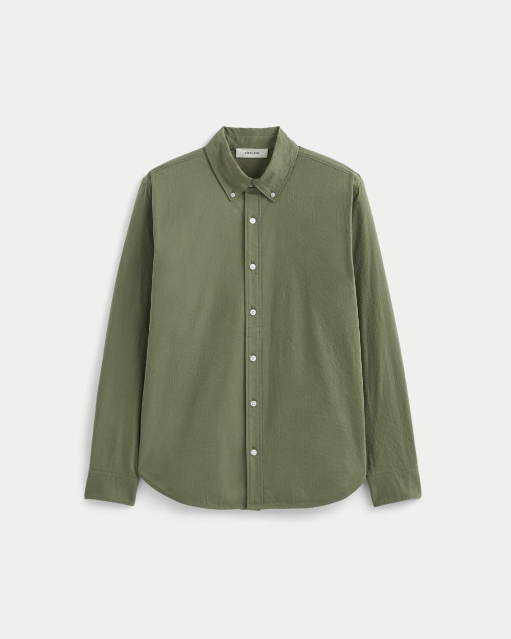 The Seersucker Long-Sleeve Shirt | Lichen Green – Everlane