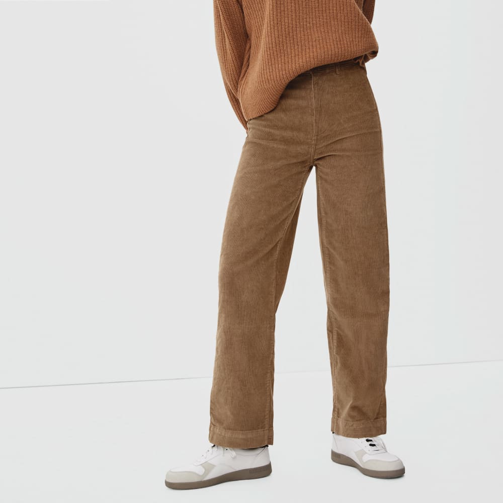 The Corduroy Wide-Leg Pant | Toasted Coconut – Everlane