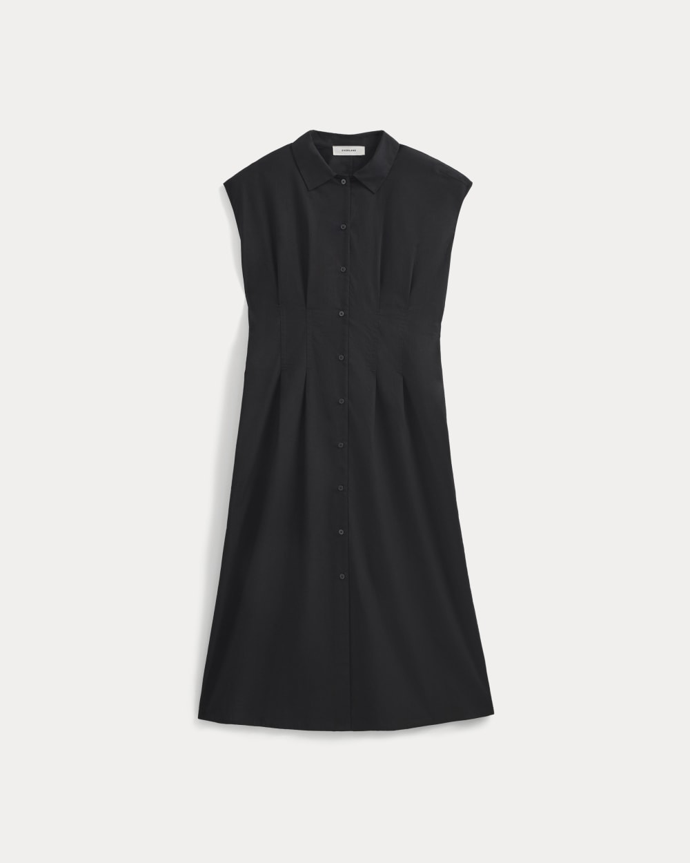 womens-muscle-shirtdress-light-cotton-black | alt