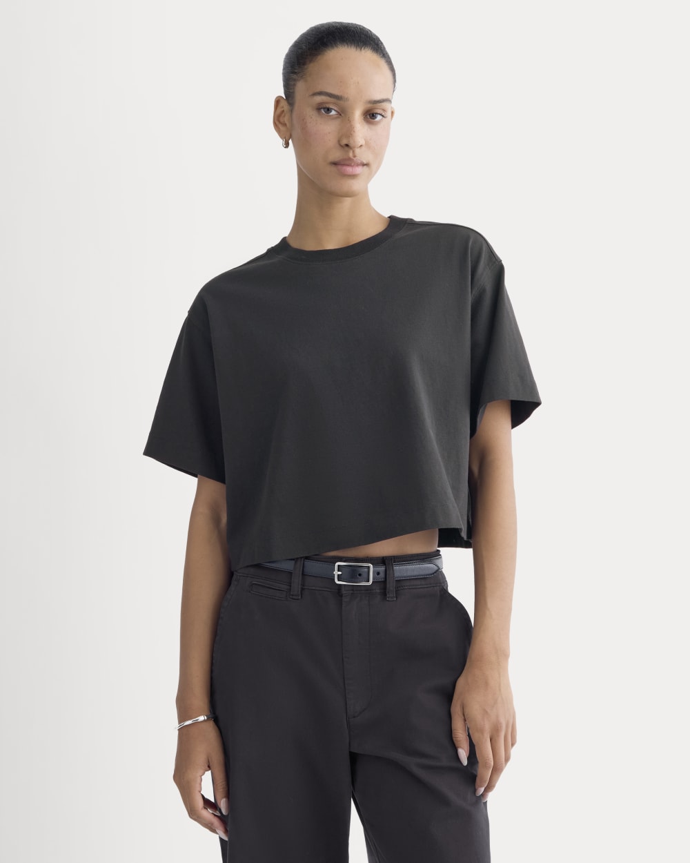 The Premium Weight Cropped Tee