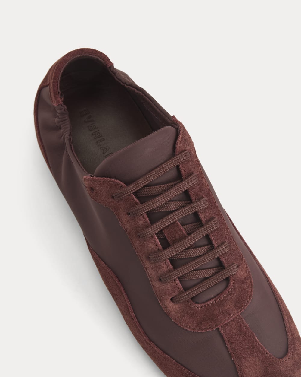 Everlane Ballet Sneaker In Burgundy, Size 10, Nylon Everlane Ballet Sneaker In Burgundy, Size 10, Nylon