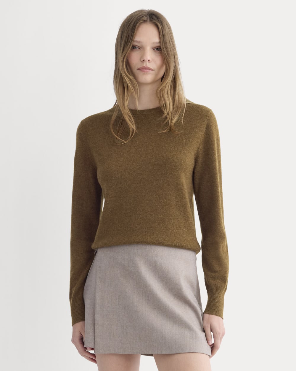 Cashmere Slim Crew Sweater