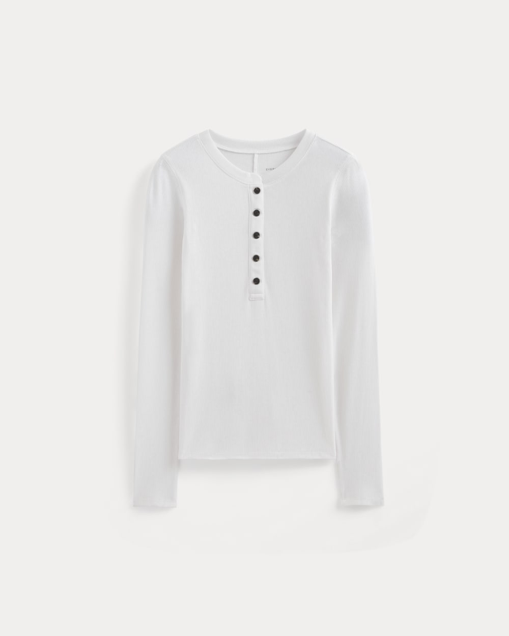 The Luxe Rib Henley | Toffee