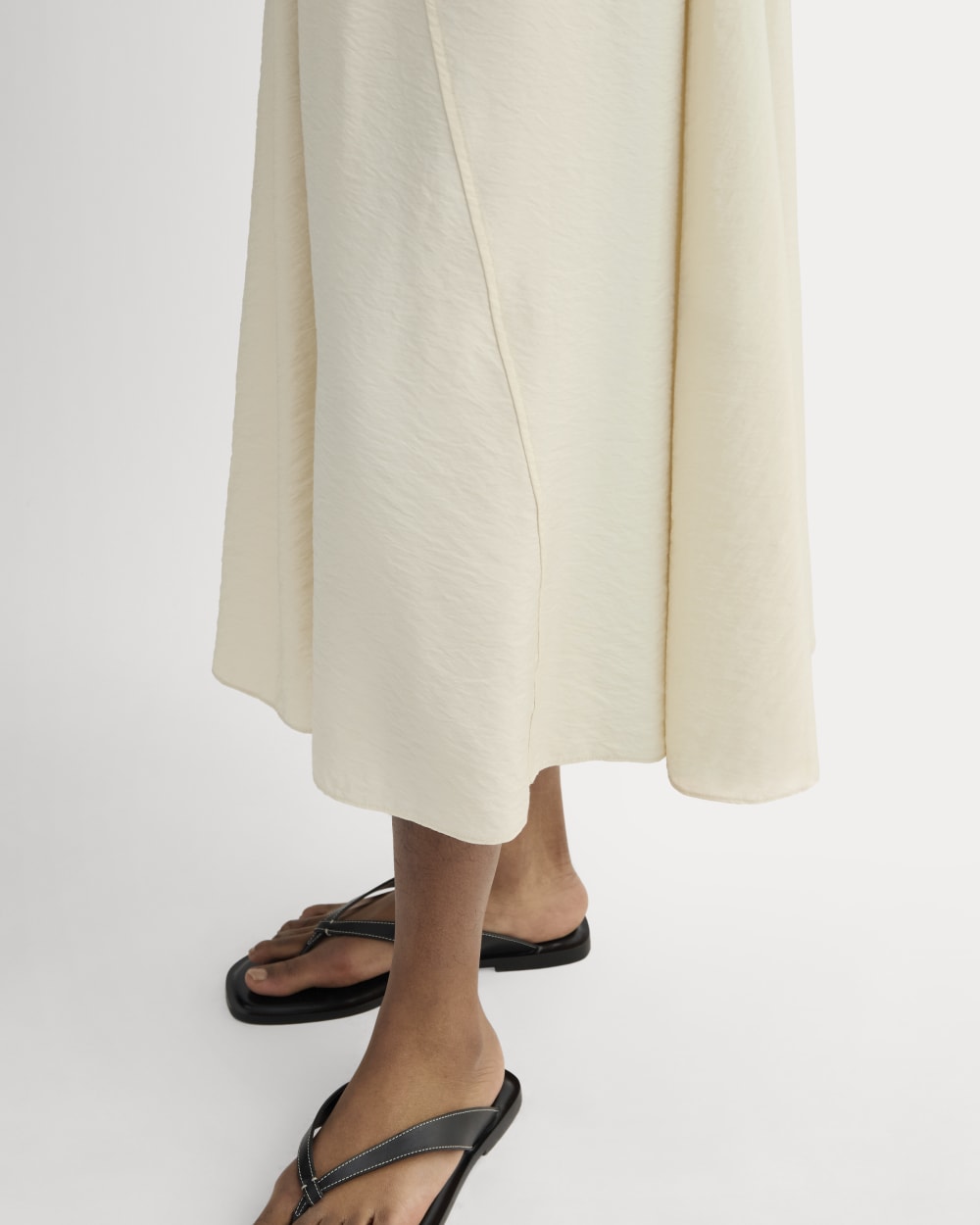 The V-Neck Dress in SoftLuxe | Sandshell Everlane The V-Neck Dress in SoftLuxe | Sandshell Everlane