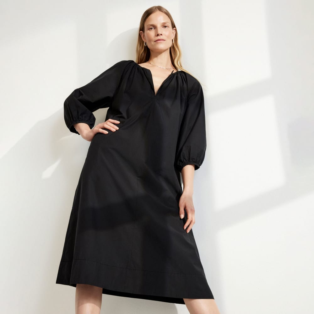 The Raglan Sleeve Poplin Dress