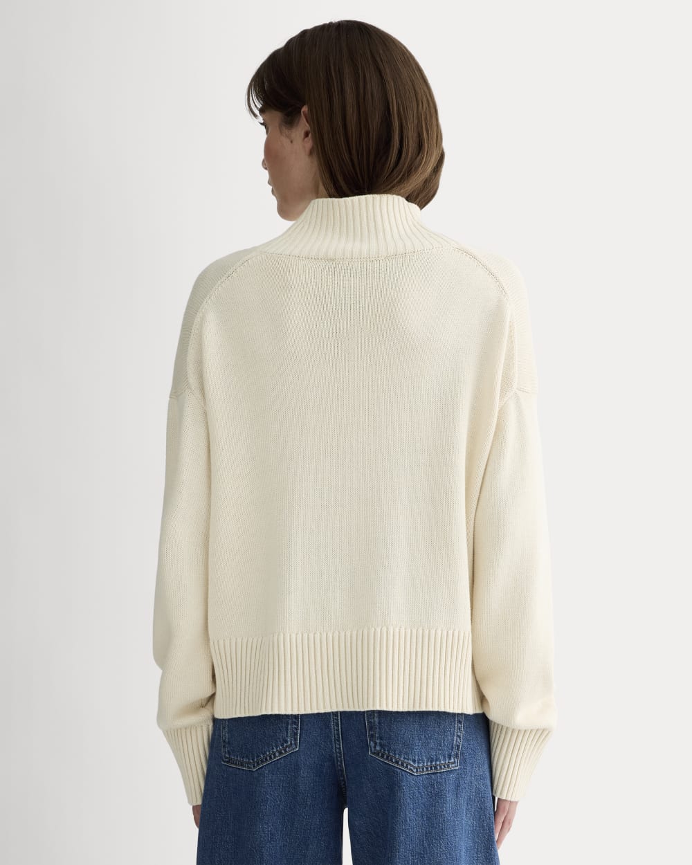 The Boxy Turtleneck in Everyday Cotton | Canvas – Everlane