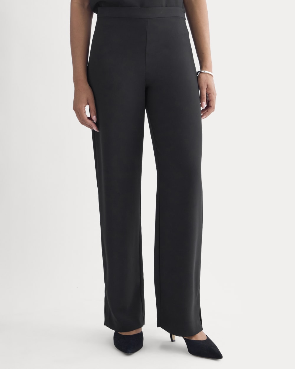 Drapey Crepe Pant | Black – Everlane