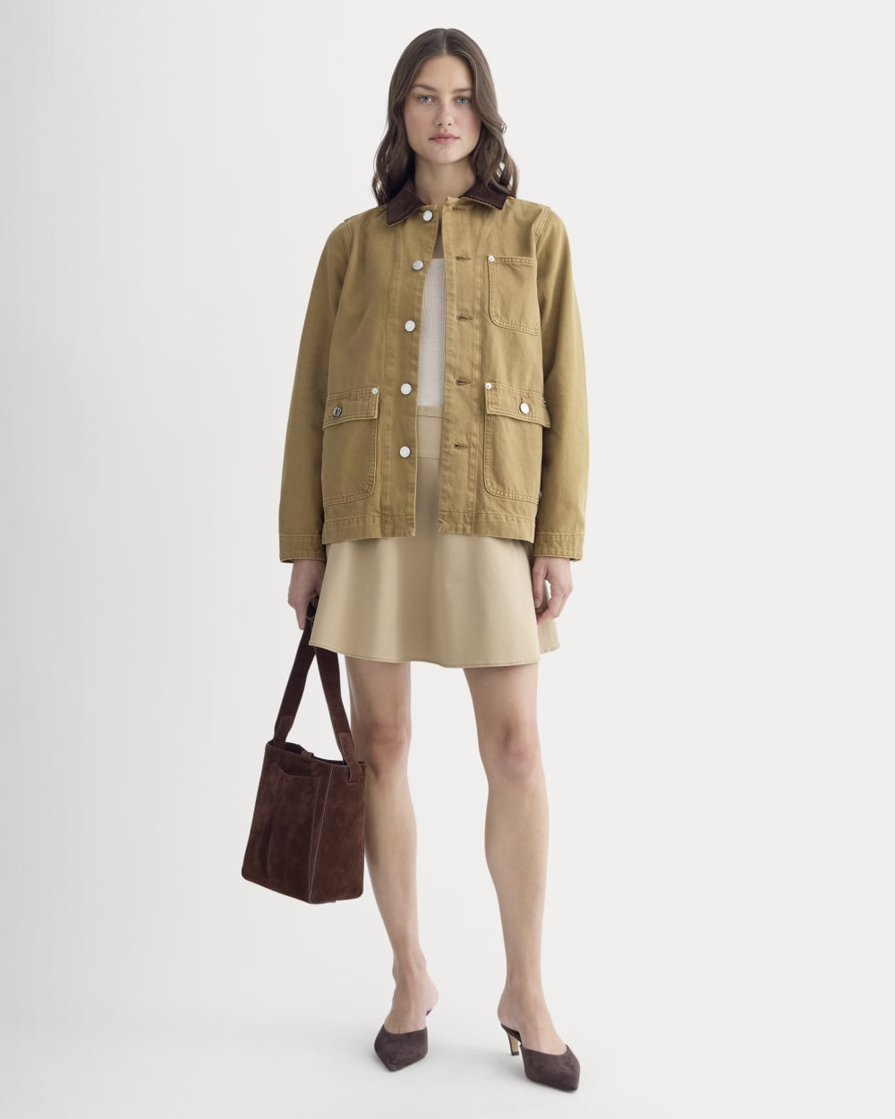 The Ranch Jacket | Neutral Ermine – Everlane