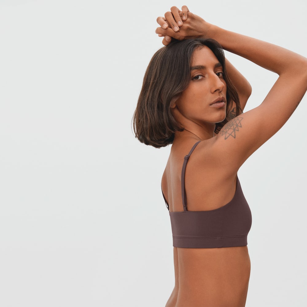 womens-renew-bralette-dark-tan | alt