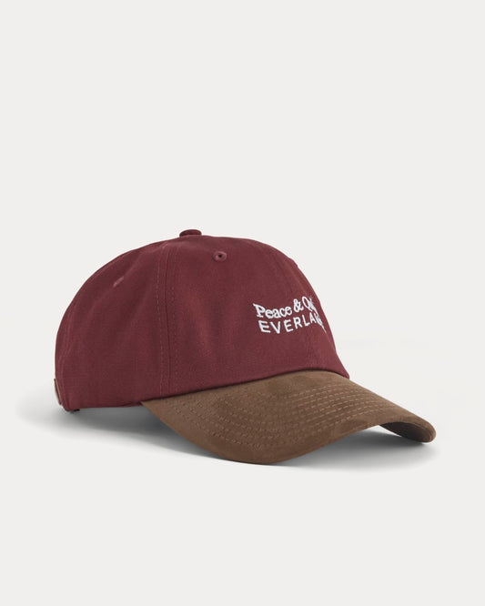 womens-peace-and-quiet-baseball-cap-wine | primary