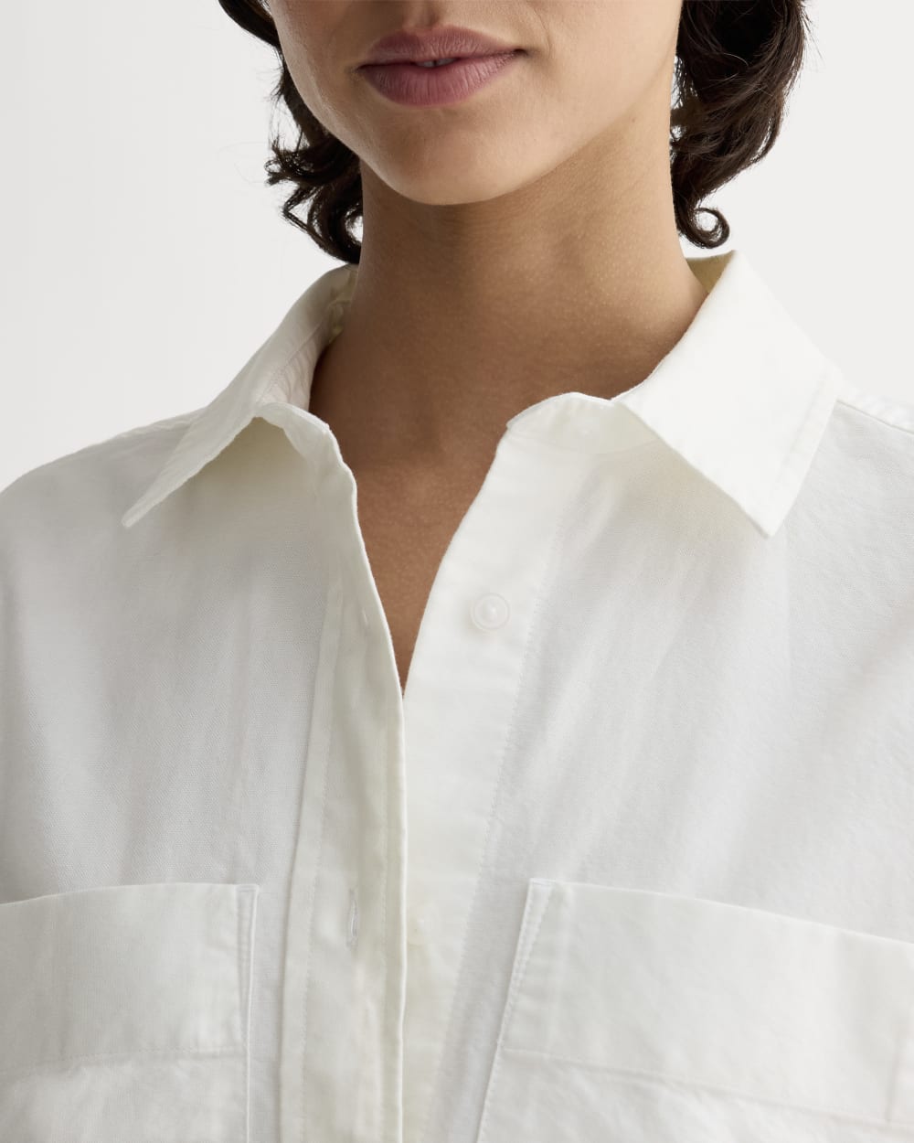 The Oxford Short-Sleeve Shirt Dress | White Everlane The Oxford Short-Sleeve Shirt Dress | White Everlane