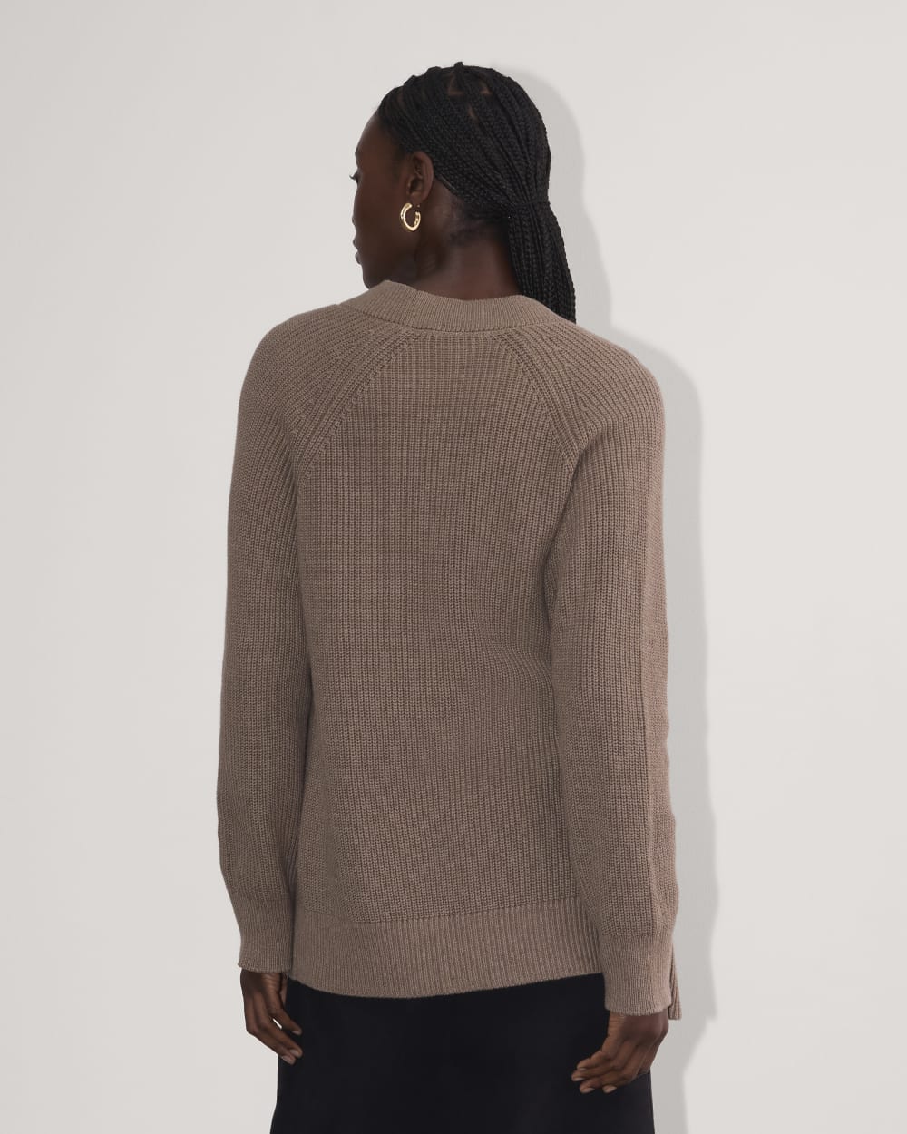 トップス Cocoon Sleeve Wholegarment knit The Long Cocoon Cardigan | Heather Taupe – Everlane